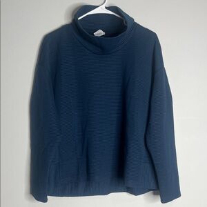 RBX Navy Cowl Neck Sweater